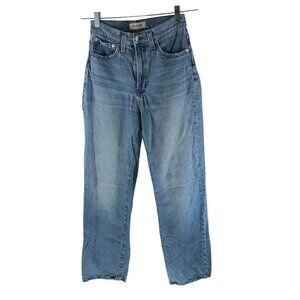 Madewell Womens The Perfect Vintage Wide Leg Jeans Stretch 25